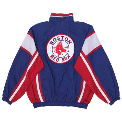 ジャケット・アウター vintage made in USA STARTER REDSOX jkt d Vintage MLB Starter Boston Red Sox Varsity Jacket USA Y2K