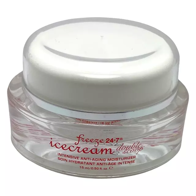 Freeze ice cream double on sale scoop