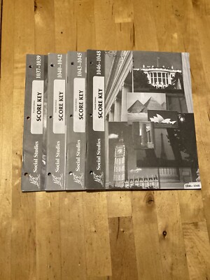 Ace Social Studies  4th Edition, Score Keys 1037-1048 School Of Tomorrow