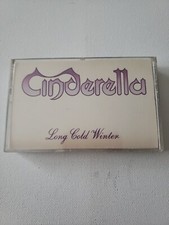 Vintage 1988 Cassette Tape Cinderella Long Cold Winter Polygram Records