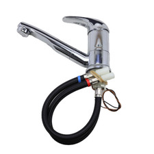 Comet Roma Mixer Tap w/ 12mm Smooth Tails & Microswitch Caravan Motorhome Boat