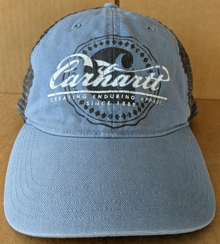 Carhartt Blue Gray Trucker Style 