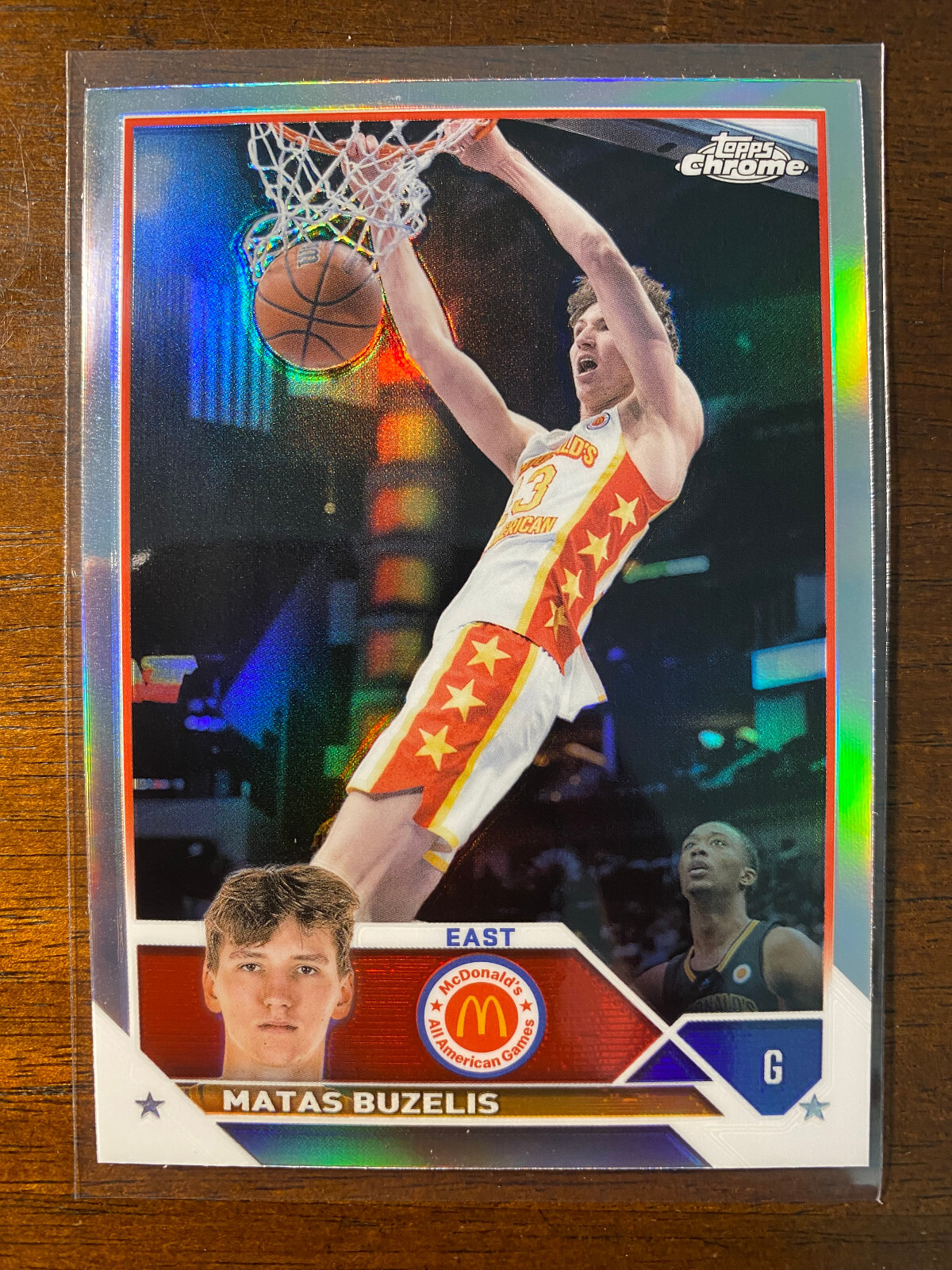 2023 Topps Chrome McDonald's All American Matas Buzelis #3 Refractor