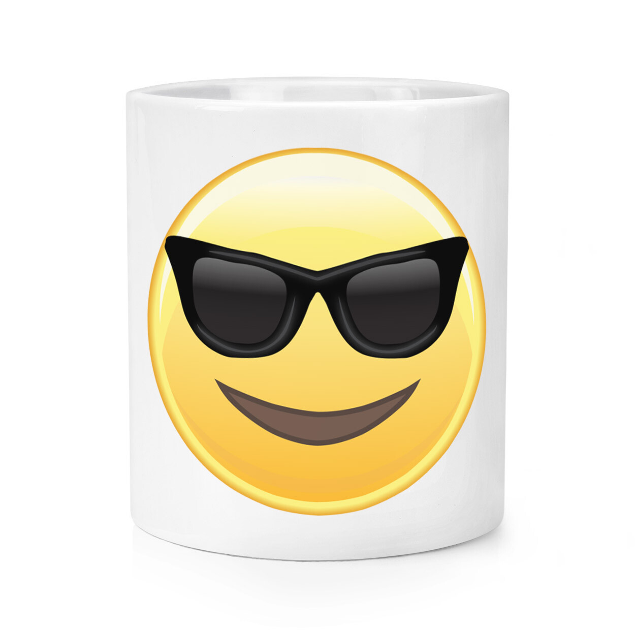 Sunglasses Emoji Makeup Brush Pencil Pot - Funny Smiley Face
