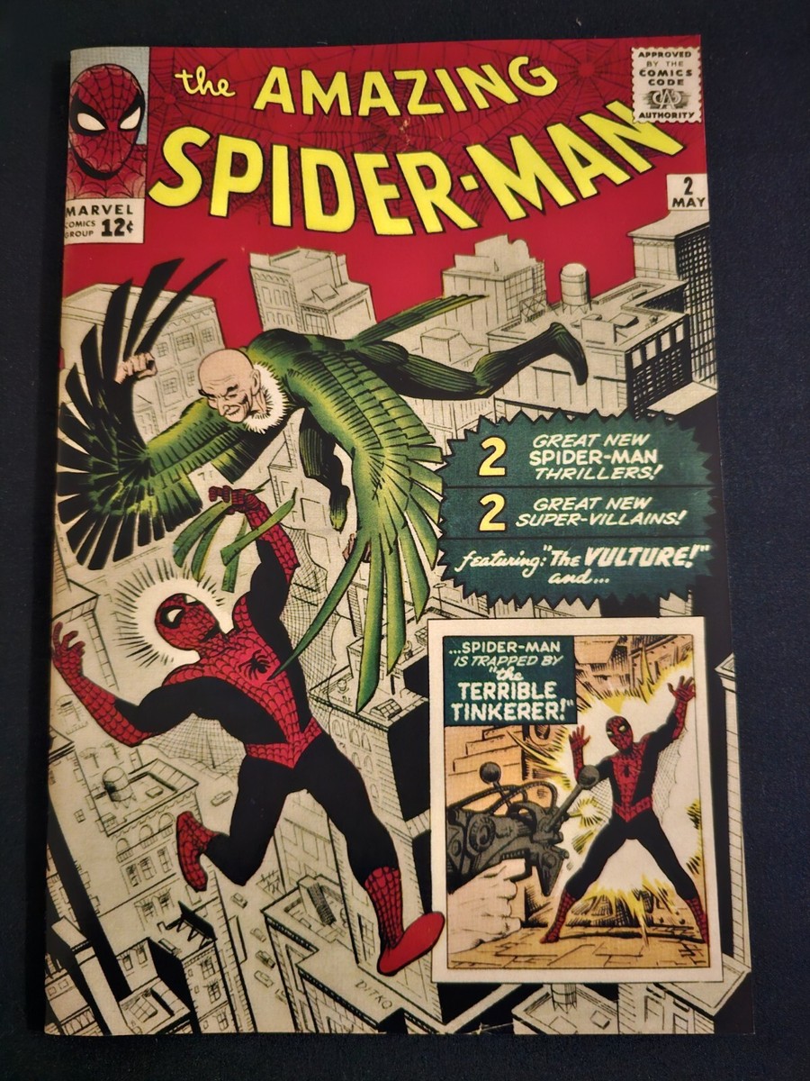 Amazing Spiderman #2 Orig-Art Facsimile Cover w/New Reprint