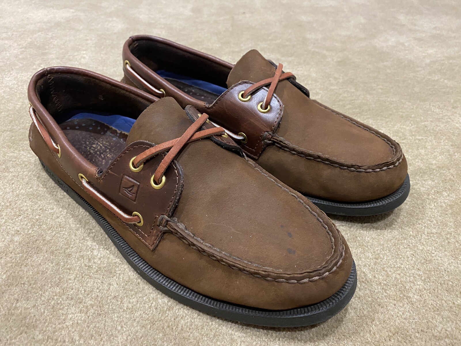 Eye Boat Shoes Size 9 M Brown Nubuck | eBay