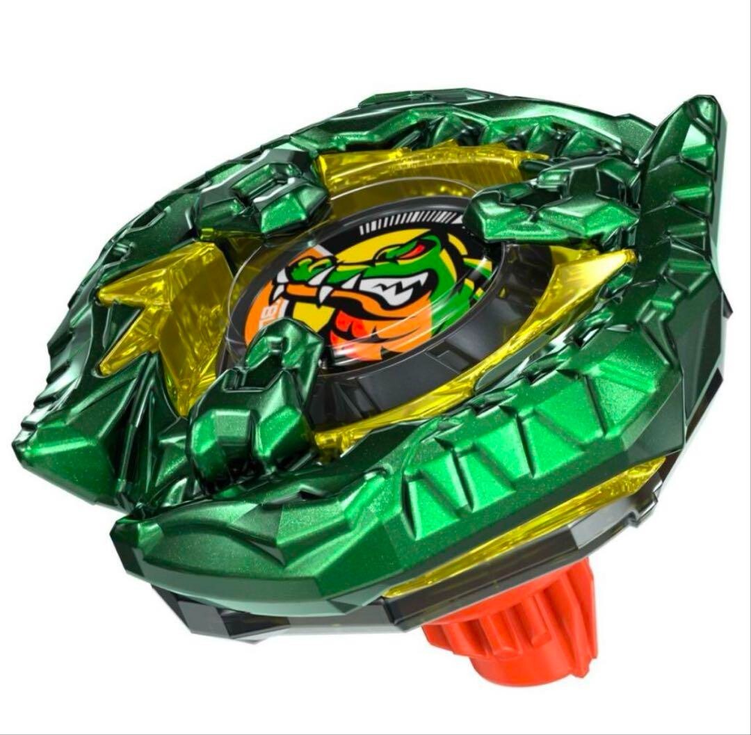 TAKARA TOMY BEYBLADE X CrocoCrunch 2-60Q Metal Coat Green