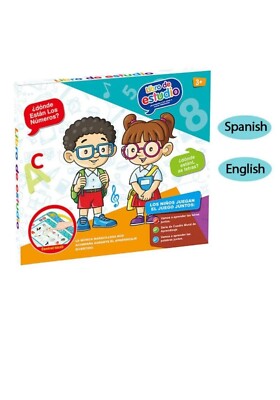 Intelligentes Lernspielzeug für Kinder Englisch, Spanisch E-Book Früherziehung