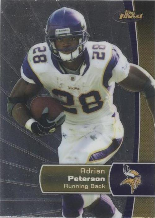 2012 Topps Finest Adrian Peterson #70 - 1 of 2