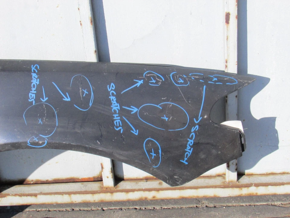 BMW 325CI 2004-2005-2006 2 puertas/panel de cubierta del guardabarros izquierdo negro OEM Foto 2 de 4