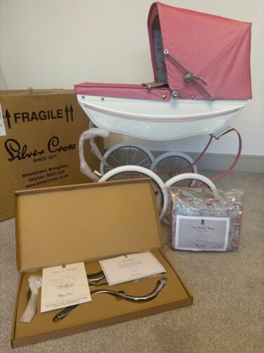 BRAND NEW Silver Cross Special Edition Blossom Dolls Pram