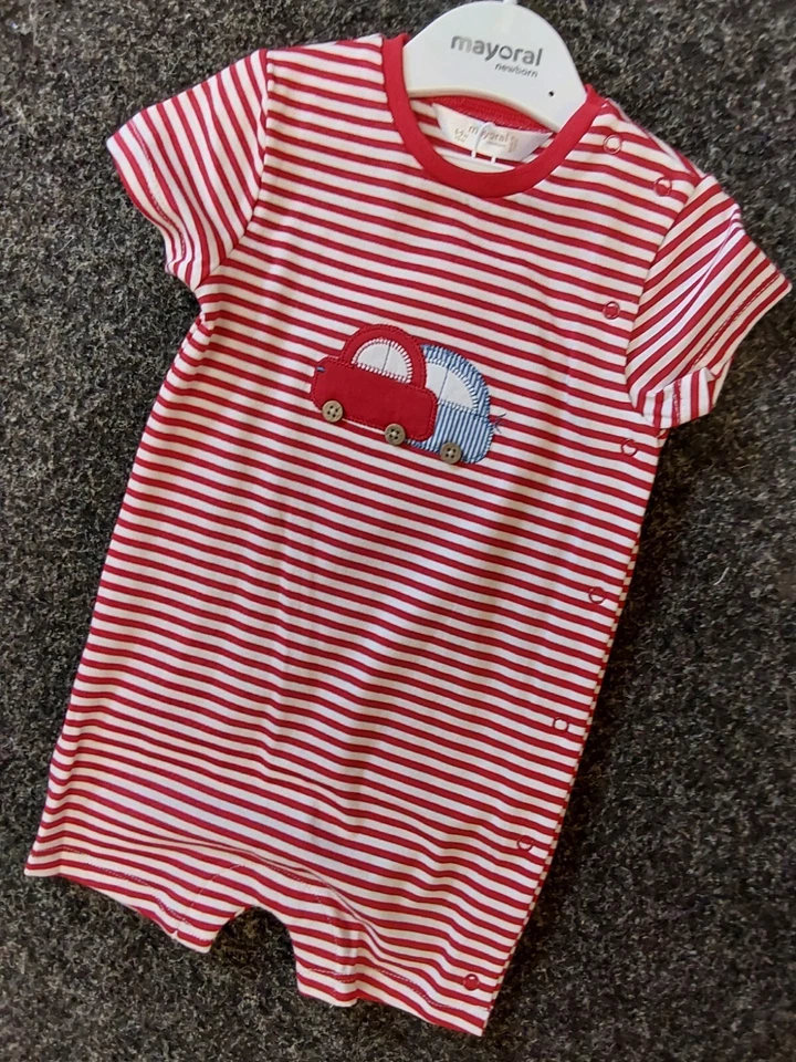 VERKAUF NEU MAYORAL BABY JUNGEN STROMPLER STIL 1727 GRÖSSEN 6-9 MTHS 12 MTHS 18 MTHS