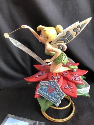 JIM SHORE DISNEY TRADITIONS TINKERBELL A Touch Of Sparkle 4023546