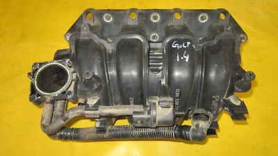 VW Golf Plus, 1,4ltr., 16V,            Ansaugbrücke, siehe Bilder 036 129 711 FR