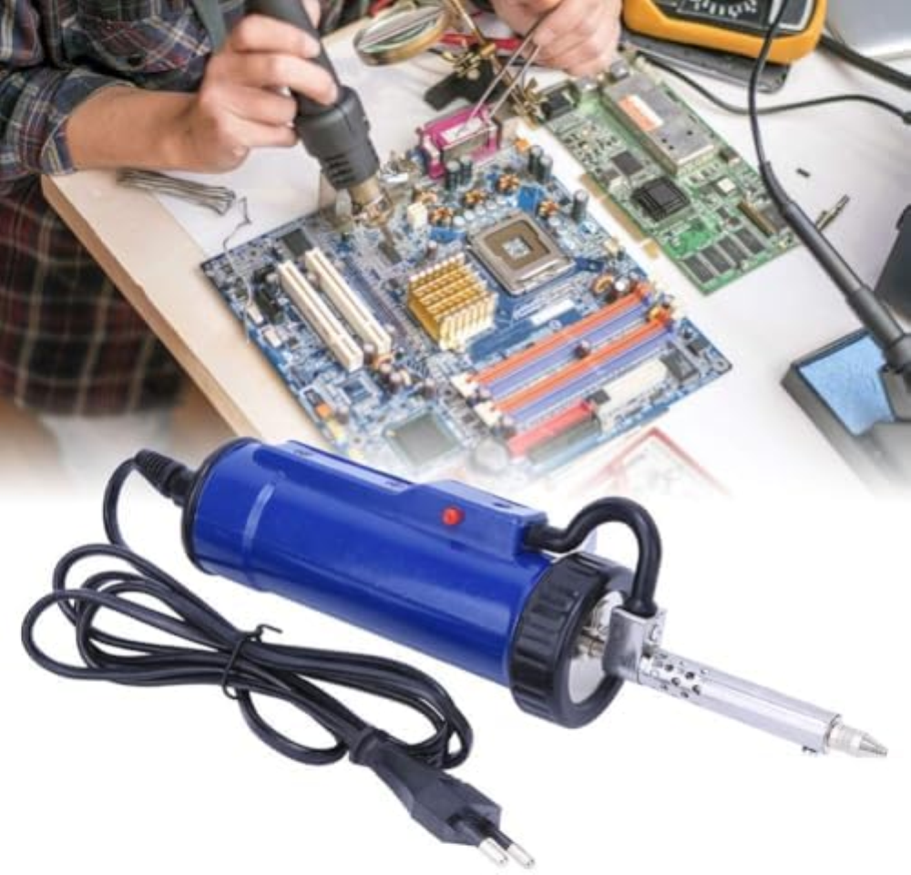 Telituny Ventosa elettrica per saldatura, 30W Strumento per pompa dissaldante pe