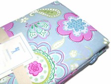 Pottery Barn Kids Blue Multi Color Butterfly Samantha Full Queen Duvet Cover New