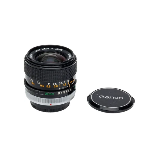 Canon FD 24mm F2.8 SSC Manual Focus Wide Angle Lens