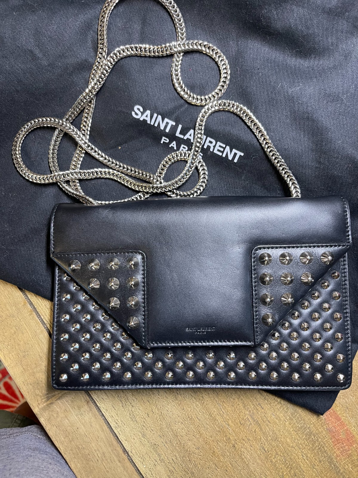 SAINT LAURENT Mini Betty Borsa a tracolla Usata