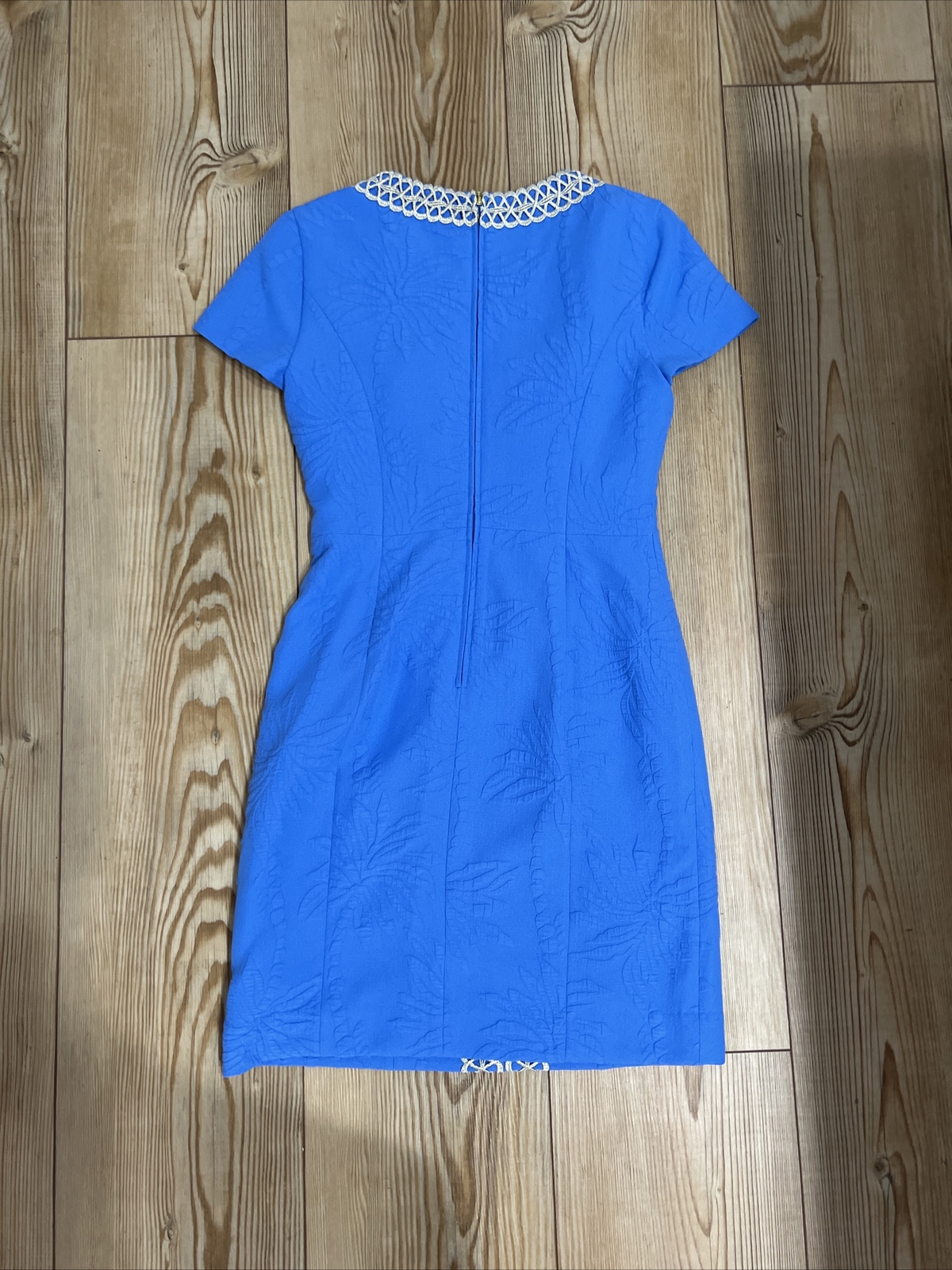 Lilly Pulitzer ARIE Stretch Shift Palm Paradise Jacqu… Gem