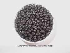 Silicone Lined Nano Rings/Beads, 200/400/600/800/1000,23 Million Sold!UK SELLER