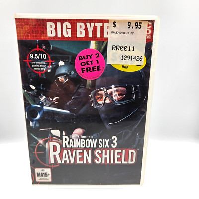 TOM CLANCYS RAINBOW SIX 3 RAVEN SHIELD PC CD ROM FREE POST