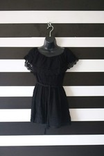 Forever 21 Women’s Dress Black Lace Trim Size S Small