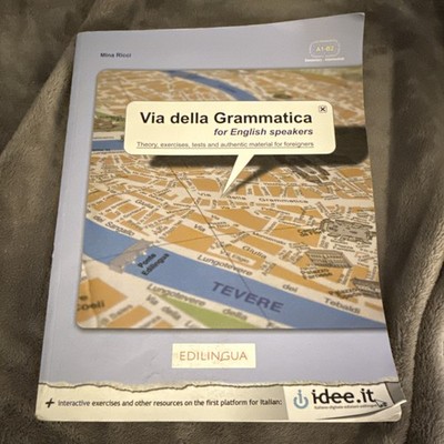 Edilingua Via della Grammatica for English Speakers Mina Ricci A1-B2 eBook