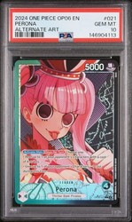 Perona Alternate Art Leader OP06-021 Wings of the Captain