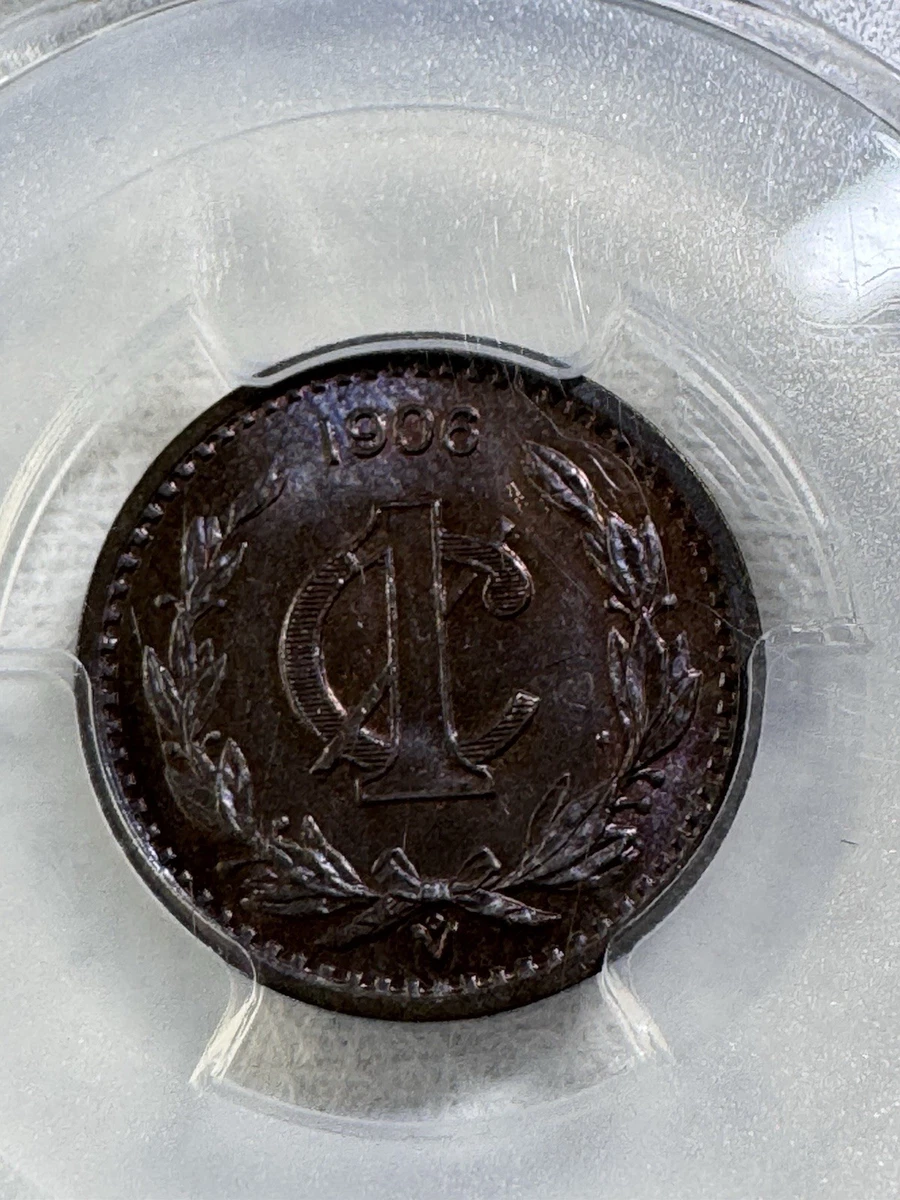 1 Centavo 1906 Year Bronze Mexican Coins (1905-Now) for sale | eBay