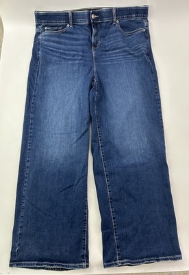 Torrid Bombshell Wide Leg Super Soft Jeans  Size 22T Dark Wash Stretch Plus