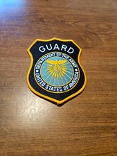 DEPARTMENT OF THE ARMY  UNITED STATES OF AMERICA  GUARD PATCH (4" x 5")