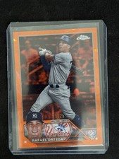 2023 Topps Chrome Sapphire Edition #607 Rafael Ortega Orange #/25