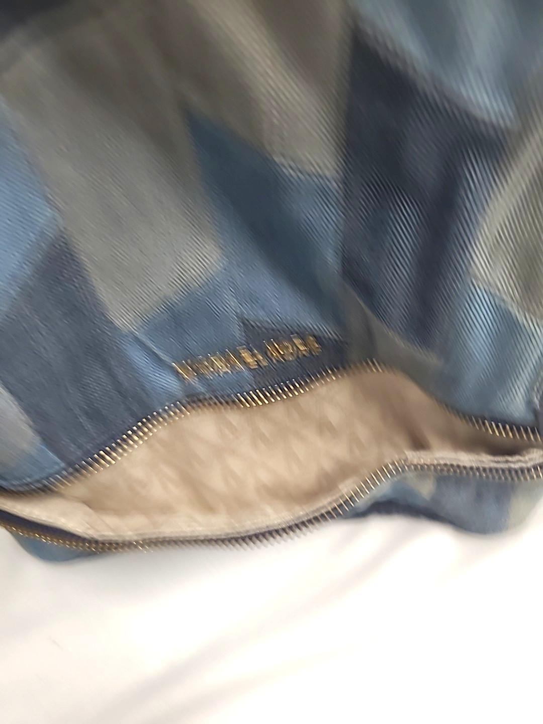 Michael Kors Rhea Small Patchwork Denim Backpack … - image 7