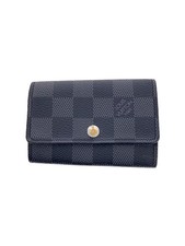 LOUIS VUITTON Multicle 6 Damier Graphite Black PVC Black Men's