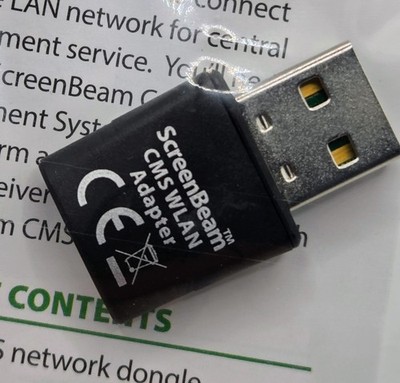 Actiontec ScreenBeam CMS WLAN Wireless USB Adapter SBT200DI 5.2GHz  -  NEW