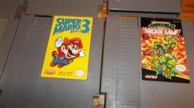 Lot Of 16 Nintendo NES Games (Mario, Top Gun, Gremlins 2, Jackal, and more)