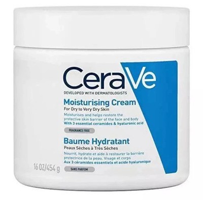 The CeraVe Moisturising Cream for Dry to Very Dry Skin, 454g