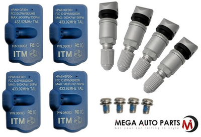 #ad #ad ITM Tire Pressure Sensor 433MHz metal TPMS For LINCOLN MKT 2016 QTY of 4 $88.98
