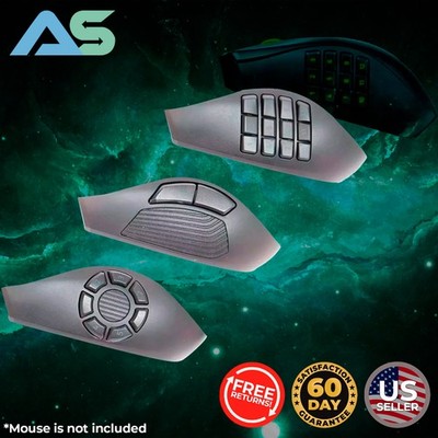 Razer Naga Trinity Mouse Replacement Side Button Panels 12 Keys, 7 Keys, 2 Keys