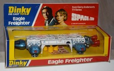 Vintage Dinky No. 360 Space: 1999 Eagle Freighter Ship Diecast NEW in Box