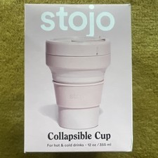 Stojo 12oz Collapsible Travel Cup Nutmeg Silicone - New