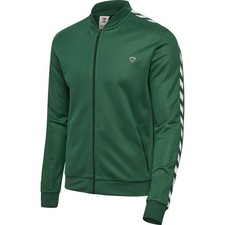 Hummel Hmlarchive Regular Polyester Jacke Herren dunkelgrün weiß