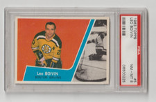 1963 Topps #5 Leo Boivin PSA 8