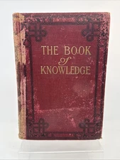 The Book of Knowledge Illustrated Encyclopedia Vol. 4 Antique Book 1918