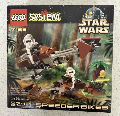 LEGO Star Wars: Speeder Bikes (7128) Brand New Factory Sealed Box