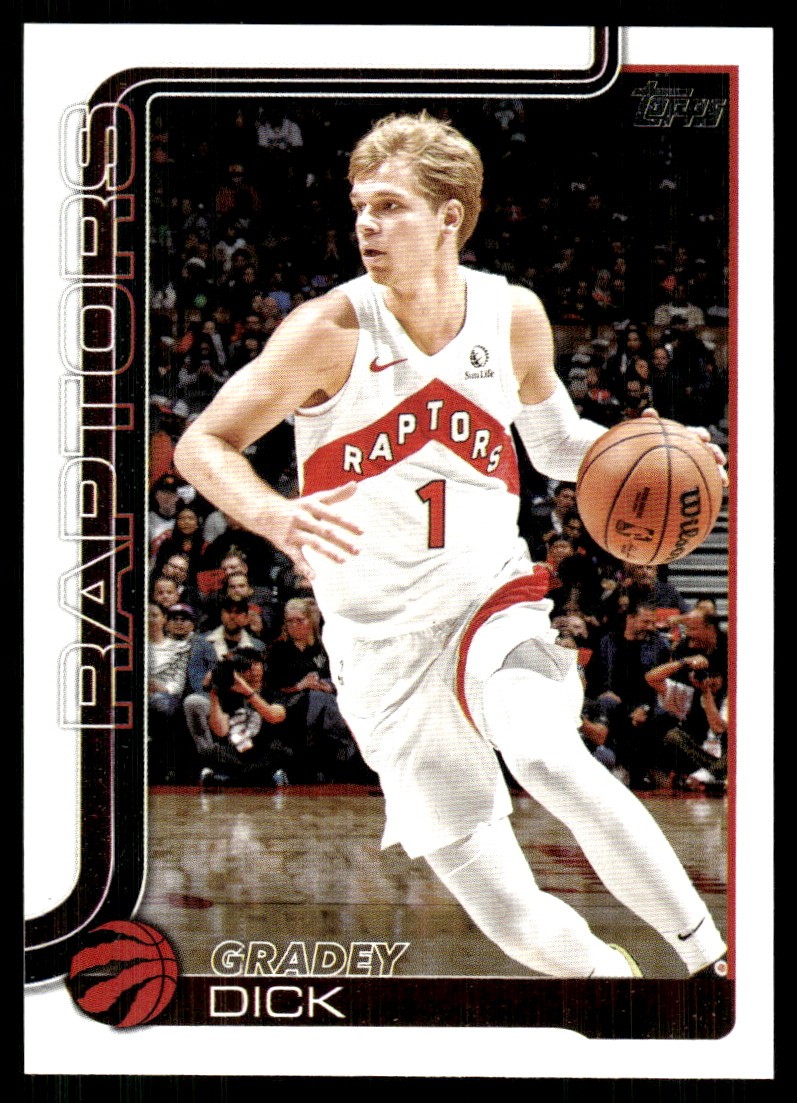 Gradey Dick 2024-25 Panini Prizm Deca #49 Raptors FREE SHIPPING StackedPacks