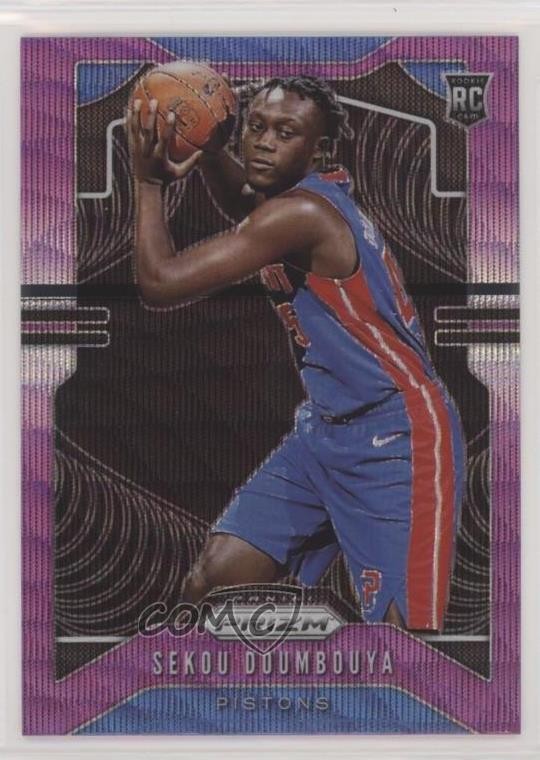 2019-20 Panini Prizm Purple Wave Sekou Doumbouya #261 Rookie RC 03df