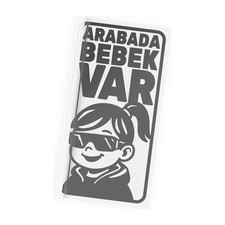 Aufkleber Baby an Bord Auto Aufkleber - konturgeschnitten fürs Auto Heckscheibe