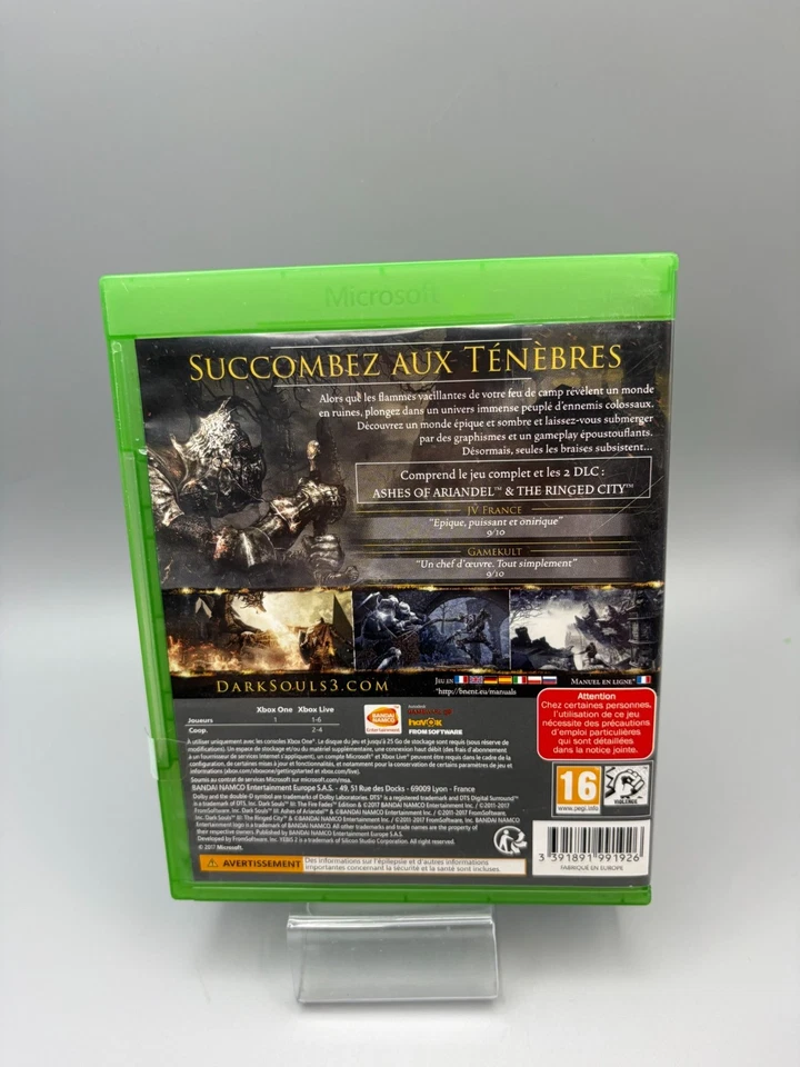 Dark souls 3 Goty edition - Xbox one & series S|X - FR - NEUF, photo 2 sur 4