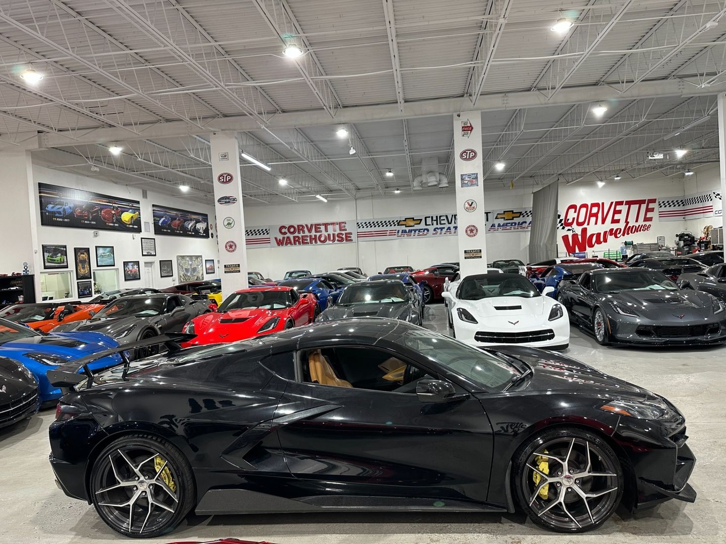2021 [GBA] Black Chevrolet Corvette   | C8 Corvette Photo 6